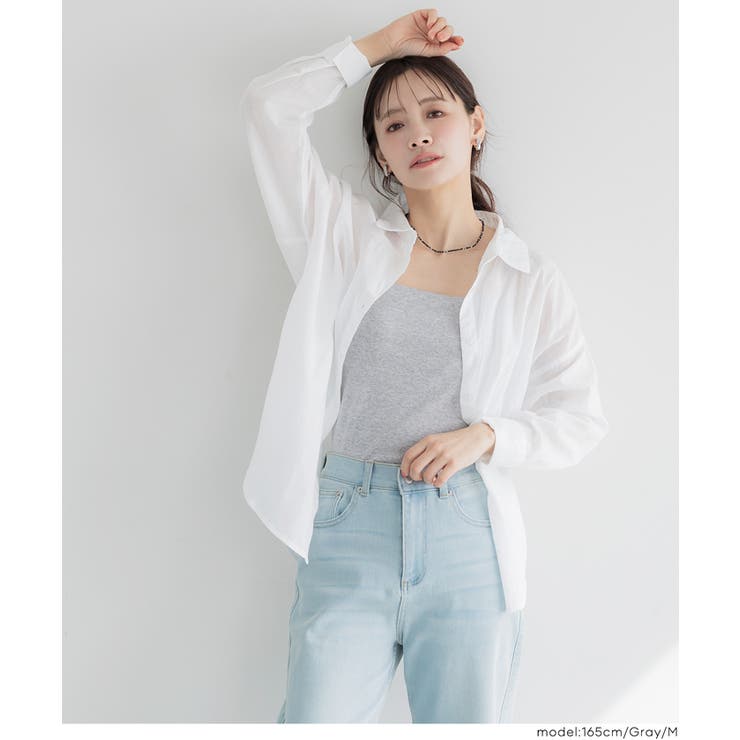 OUT BRA バックラインキャミソール レディース | coca | 詳細画像14 