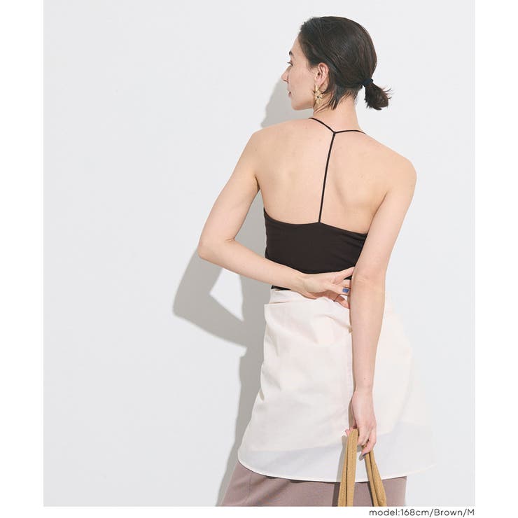 華奢ストラップで魅せる、クロスキャミソール【OUT BRA】 | coca | 詳細画像12 