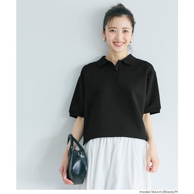 ソフトスウェット ポロトップス | coca | 詳細画像11 