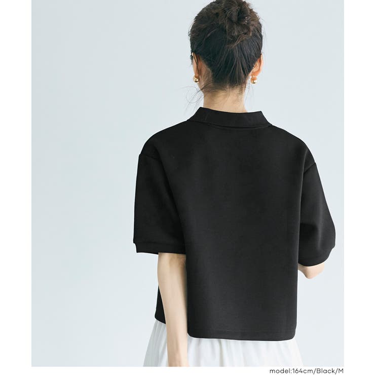ソフトスウェット ポロトップス | coca | 詳細画像13 