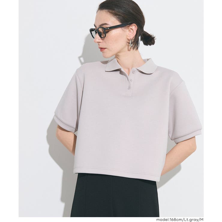 ソフトスウェット ポロトップス | coca | 詳細画像17 