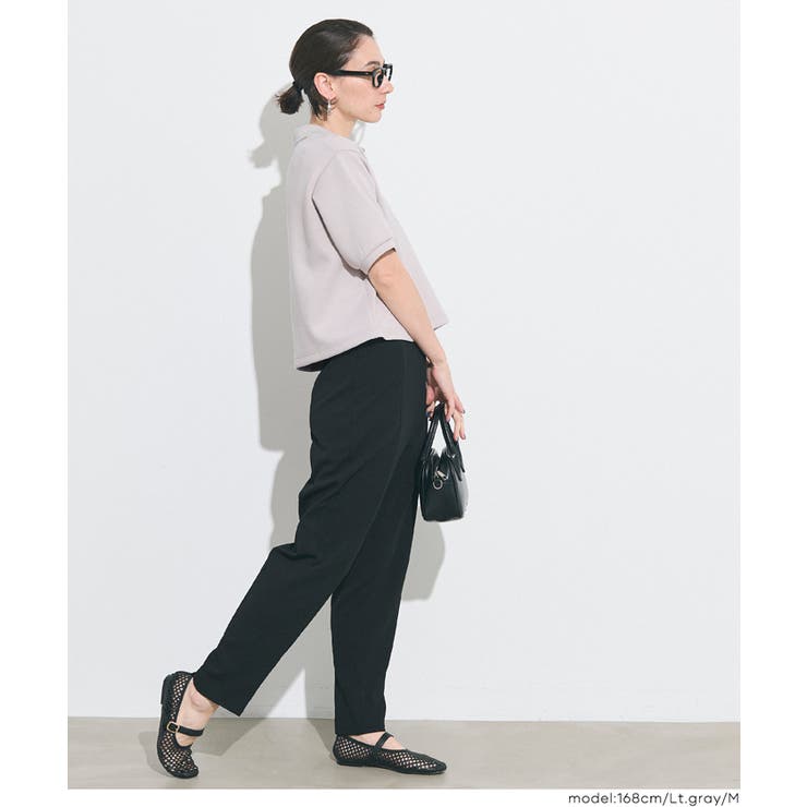 ソフトスウェット ポロトップス | coca | 詳細画像18 