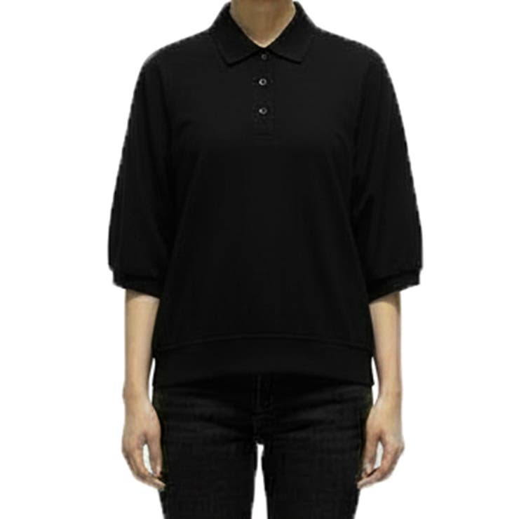 ソフトスウェット ポロトップス | coca | 詳細画像4 