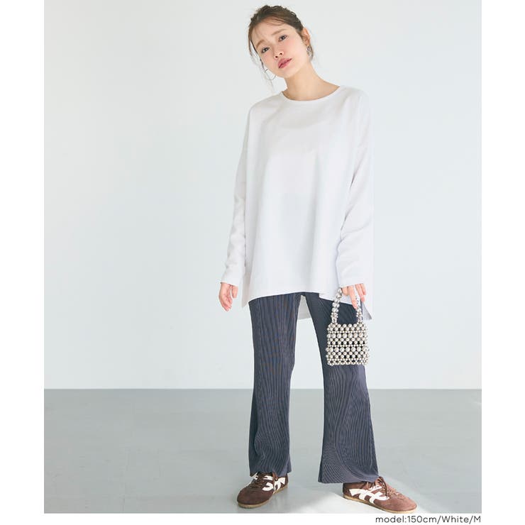 ミニ裏毛 ドルマンチュニックトップス | coca | 詳細画像13 