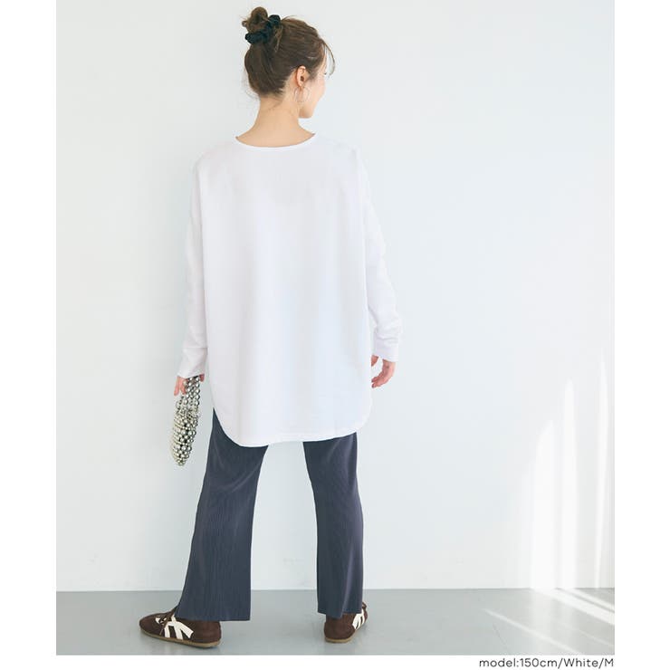 ミニ裏毛 ドルマンチュニックトップス | coca | 詳細画像10 