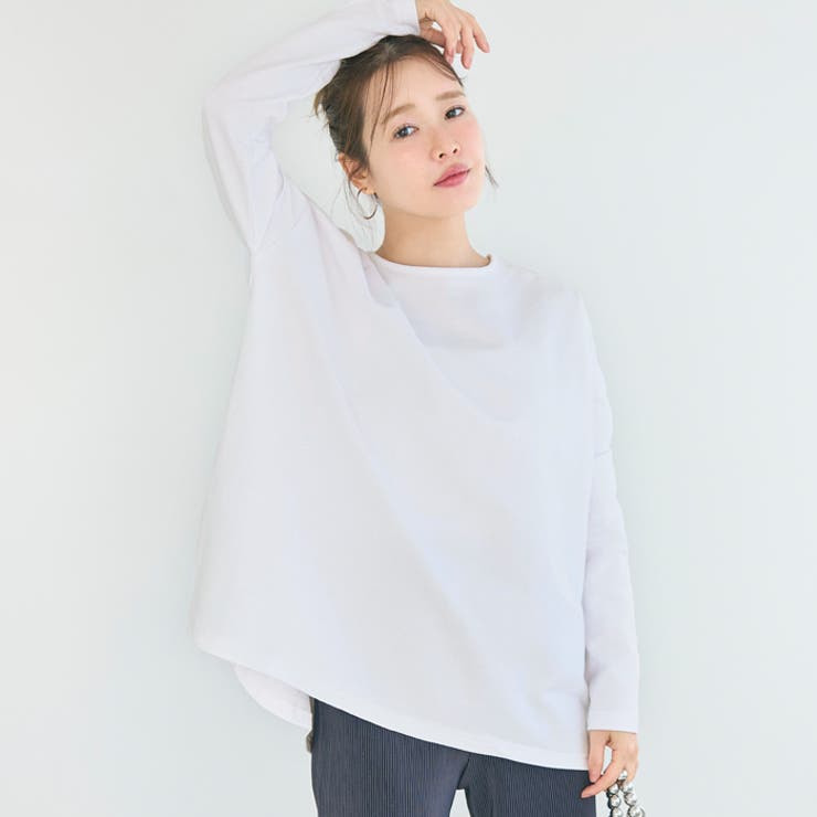 ミニ裏毛 ドルマンチュニックトップス | coca | 詳細画像1 