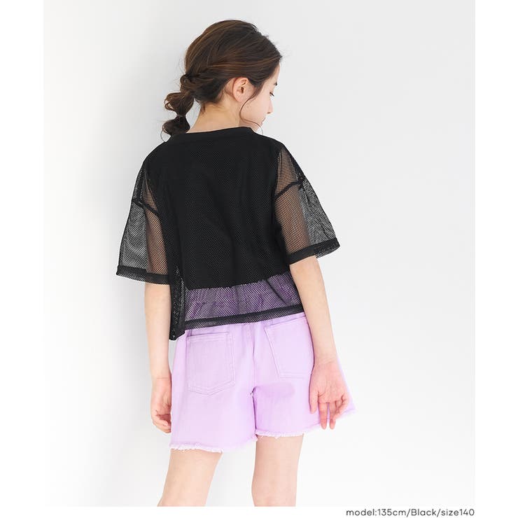 〈二点セット〉メッシュトップス＆タンクトップ  | coca | 詳細画像5 