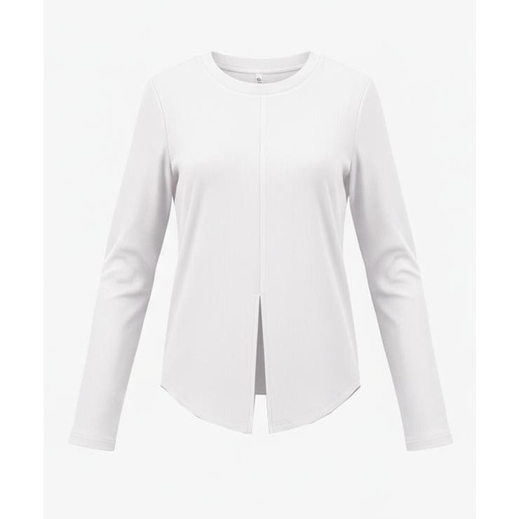 とろみリブスリットトップス | coca | 詳細画像2 