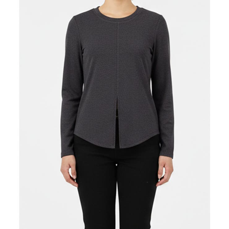 とろみリブスリットトップス | coca | 詳細画像4 