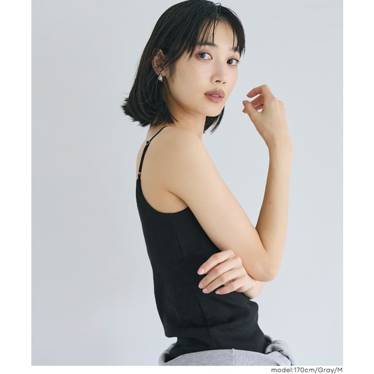 OUT BRA ベーシックキャミソール | coca | 詳細画像16 