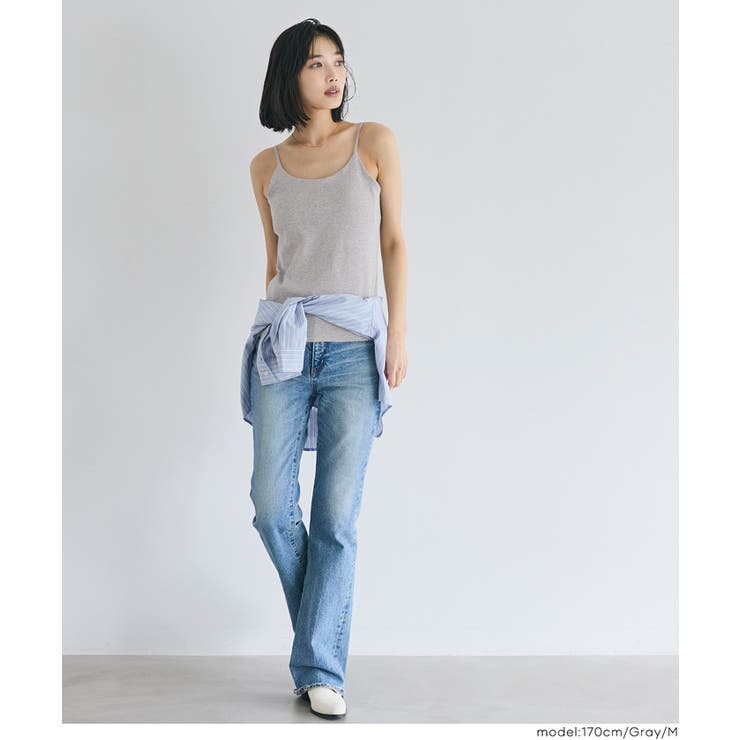 OUT BRA ベーシックキャミソール | coca | 詳細画像10 