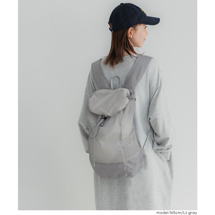 軽量リップストップポケッタブルバックパック | coca | 詳細画像12 