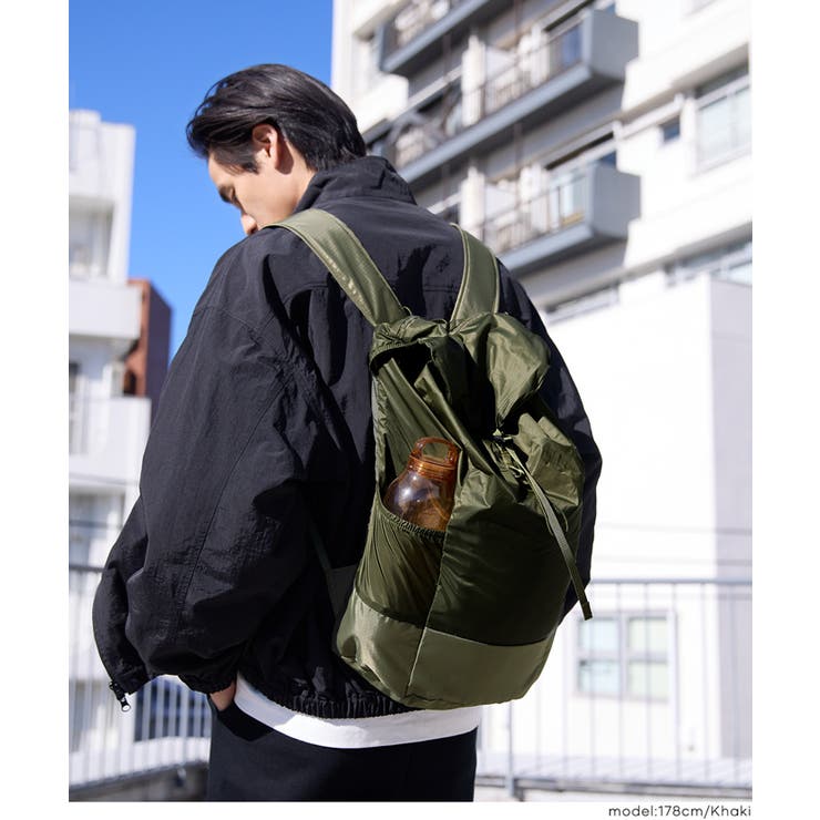 軽量リップストップポケッタブルバックパック | coca | 詳細画像19 