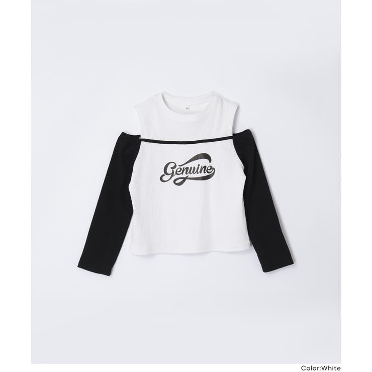 リブレイヤード肩あきトップス キッズ | coca | 詳細画像15 