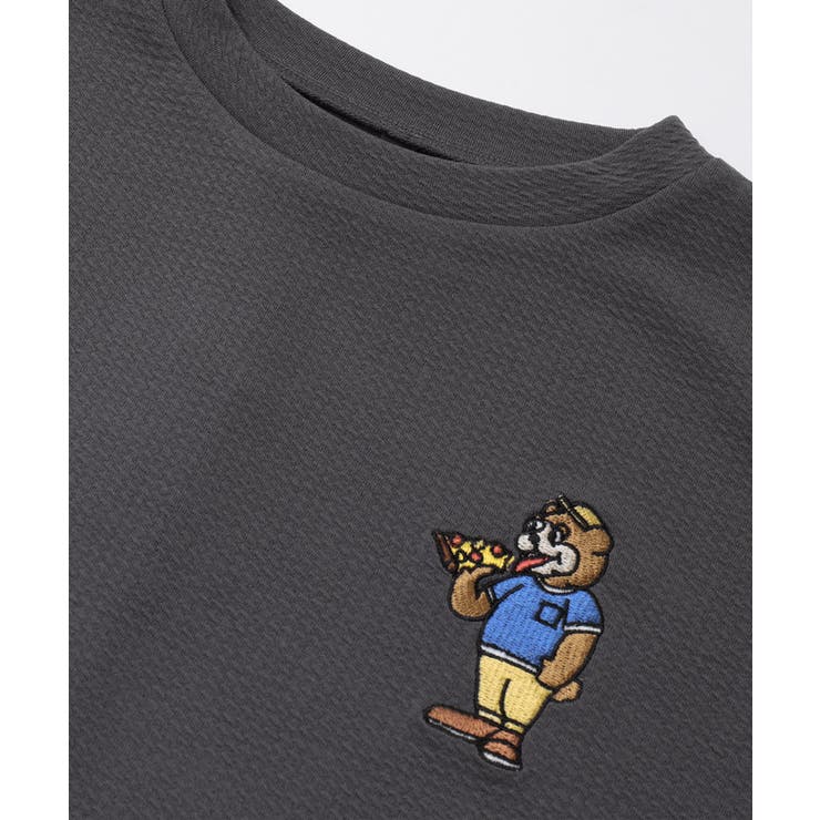 ライトエンボス胸刺繍トップス | coca | 詳細画像17 