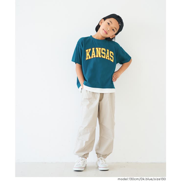 ワッペン刺繍レイヤードTシャツ  | coca | 詳細画像11 