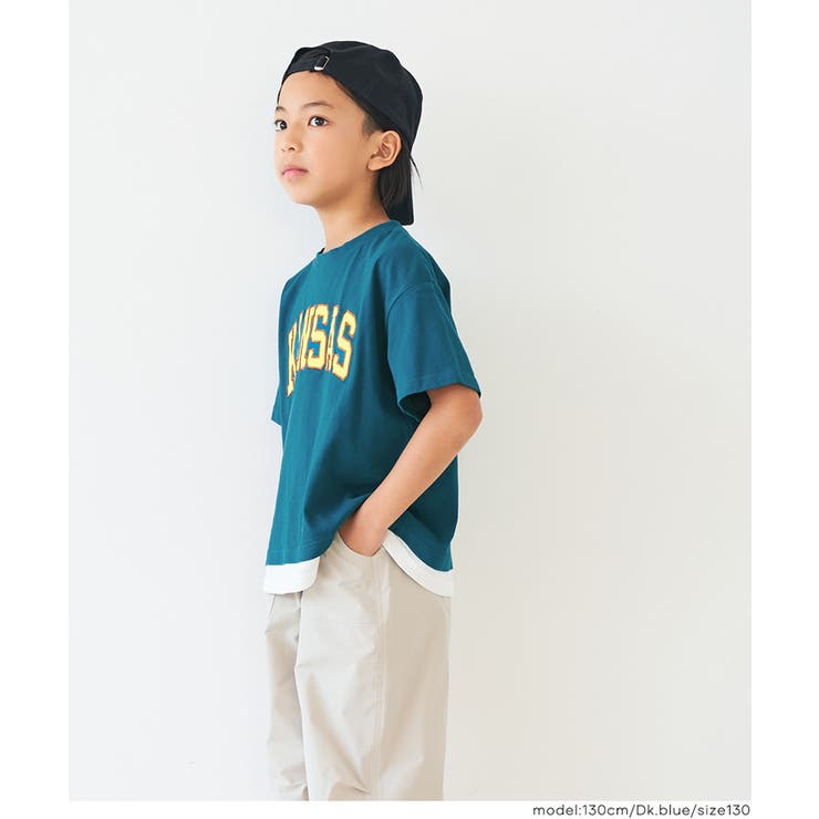 ワッペン刺繍レイヤードTシャツ  | coca | 詳細画像12 