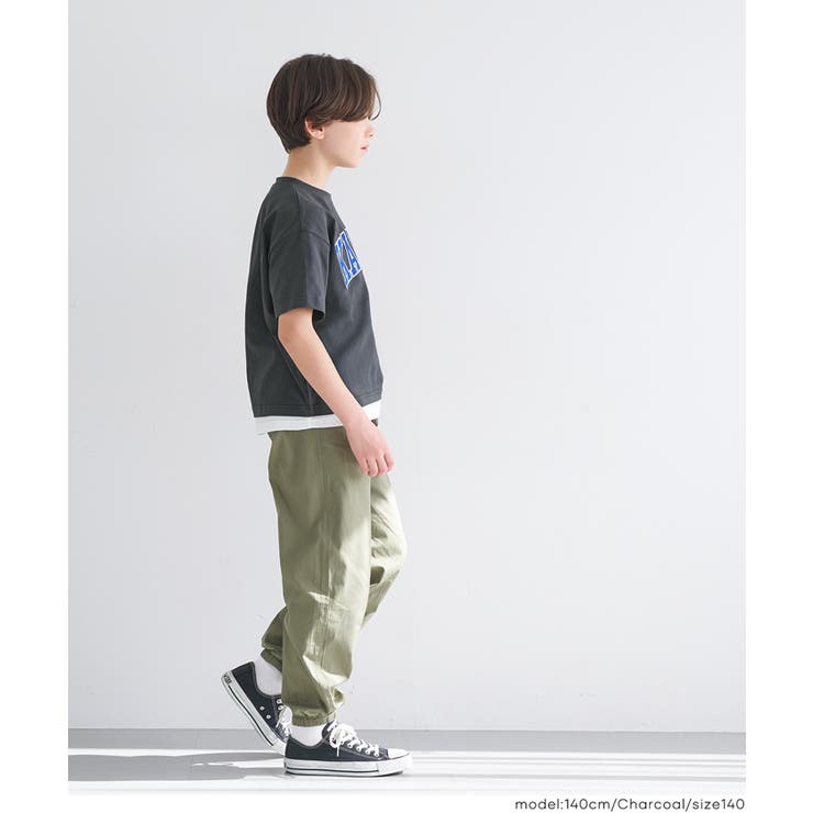 ワッペン刺繍レイヤードTシャツ  | coca | 詳細画像6 