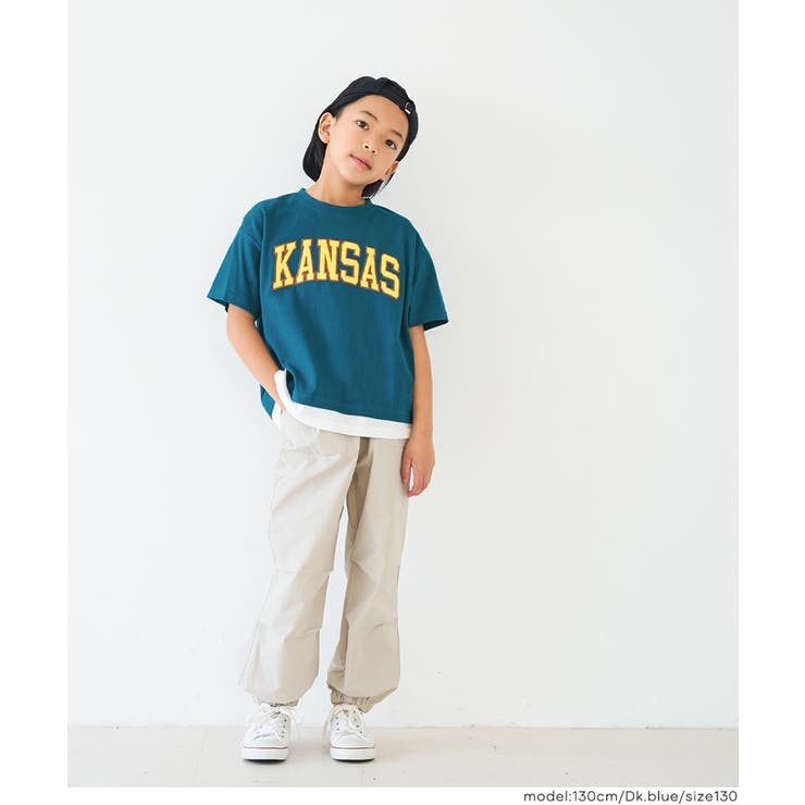 ワッペン刺繍レイヤードTシャツ  | coca | 詳細画像8 