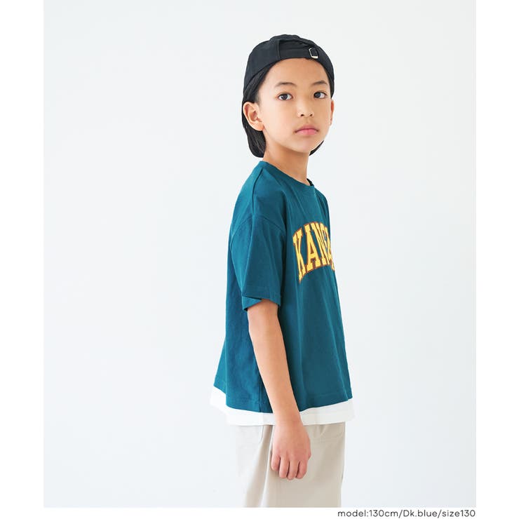 ワッペン刺繍レイヤードTシャツ  | coca | 詳細画像9 