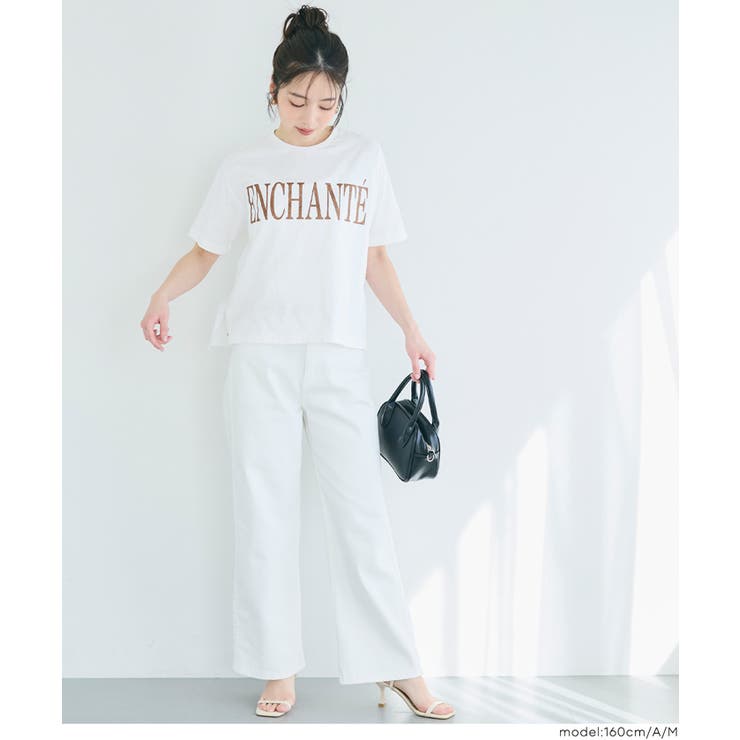 ラメロゴ半袖Tシャツ | coca | 詳細画像14 