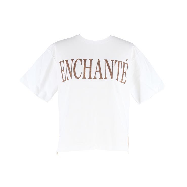 ラメロゴ半袖Tシャツ | coca | 詳細画像2 