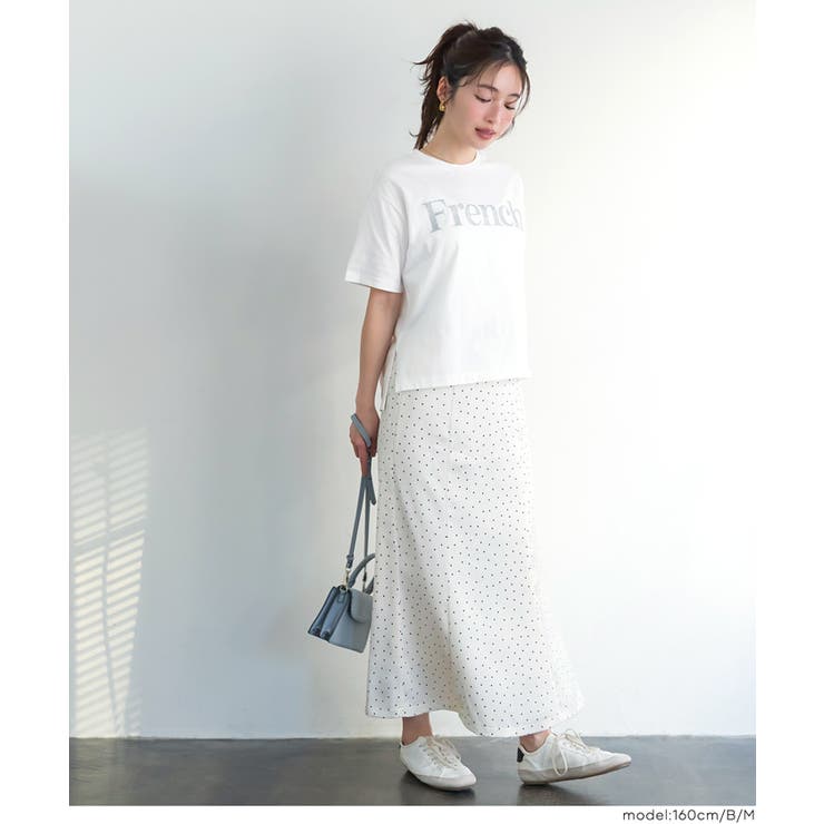 ラメロゴ半袖Tシャツ | coca | 詳細画像8 