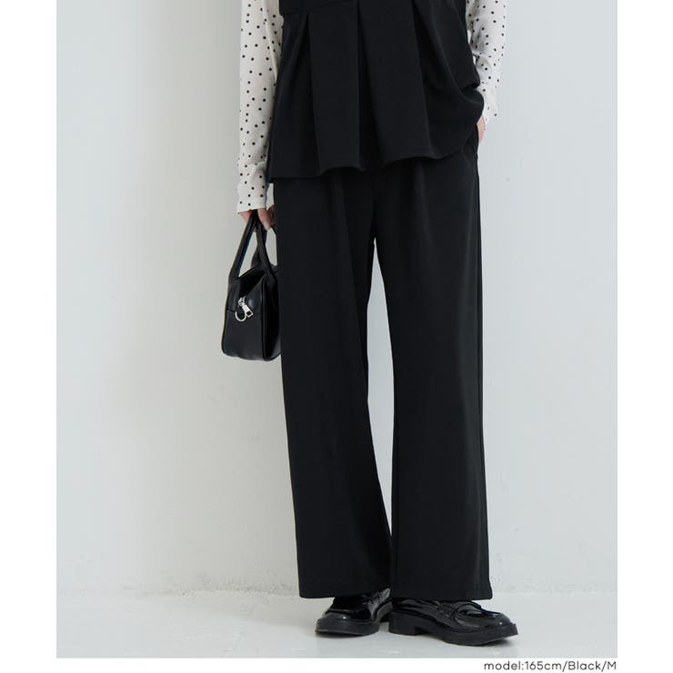 カットジョーゼットワイドパンツ | coca | 詳細画像13 