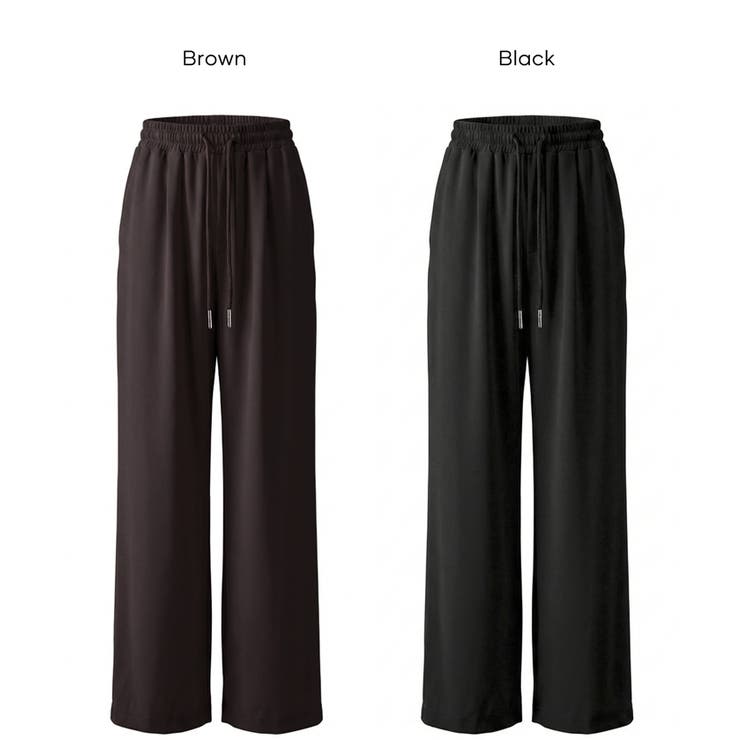 カットジョーゼットワイドパンツ | coca | 詳細画像21 