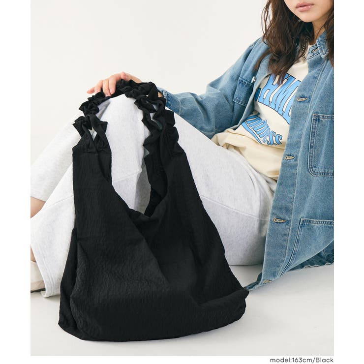 フリルトートバッグ | coca | 詳細画像8 