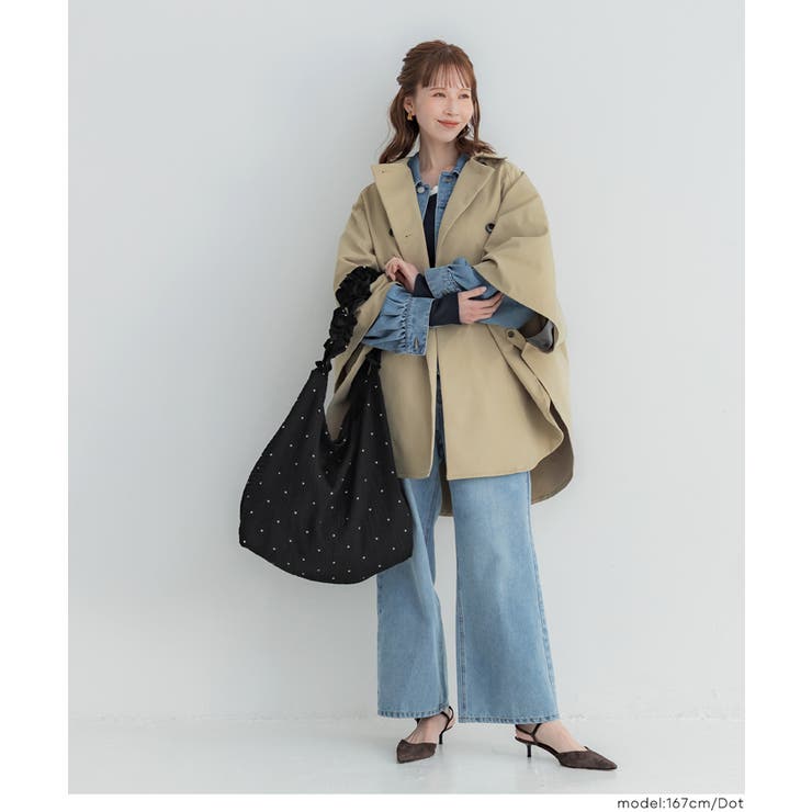 フリルトートバッグ | coca | 詳細画像9 