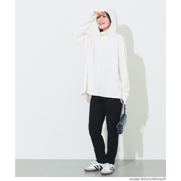 UVカットバッグギャザーパーカー | coca | 詳細画像13 