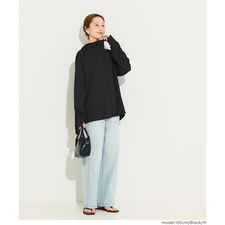 UVカットバッグギャザーパーカー | coca | 詳細画像15 