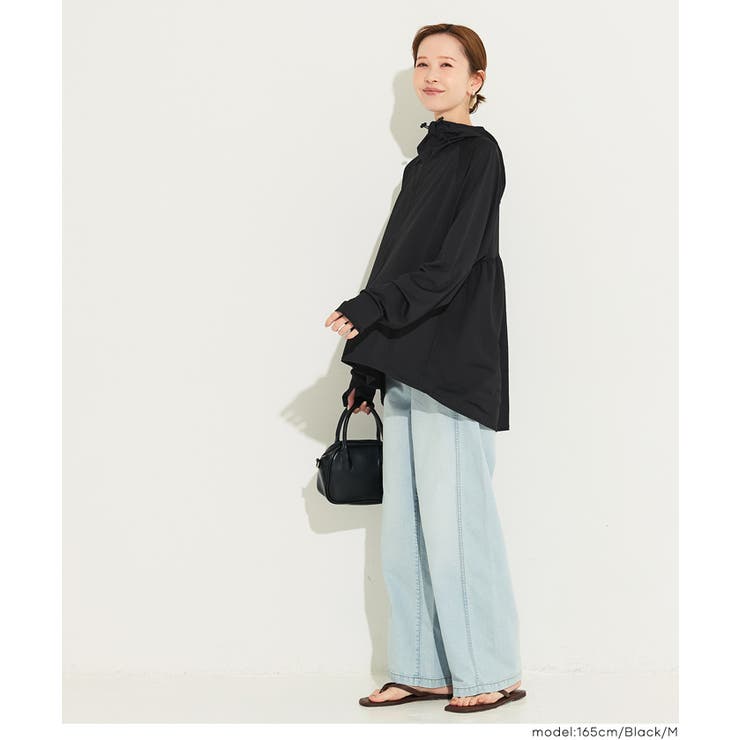 UVカットバッグギャザーパーカー | coca | 詳細画像16 