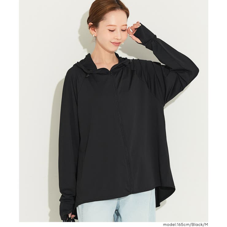 UVカットバッグギャザーパーカー | coca | 詳細画像17 