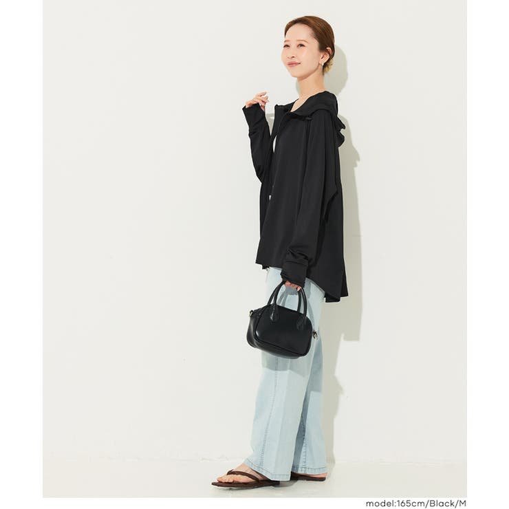 UVカットバッグギャザーパーカー | coca | 詳細画像20 