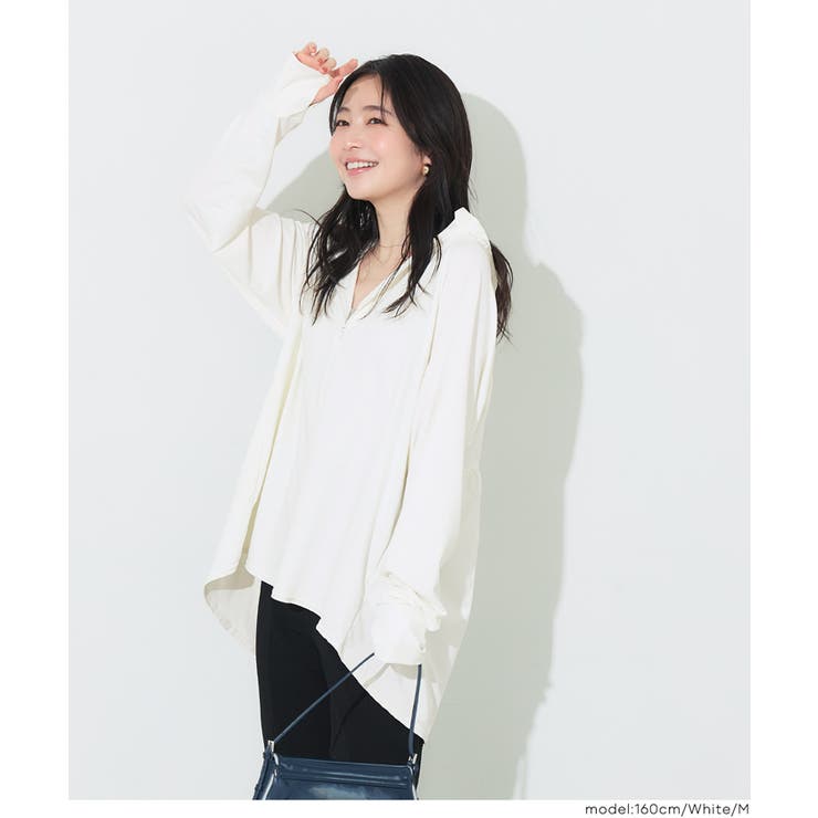 UVカットバッグギャザーパーカー | coca | 詳細画像10 