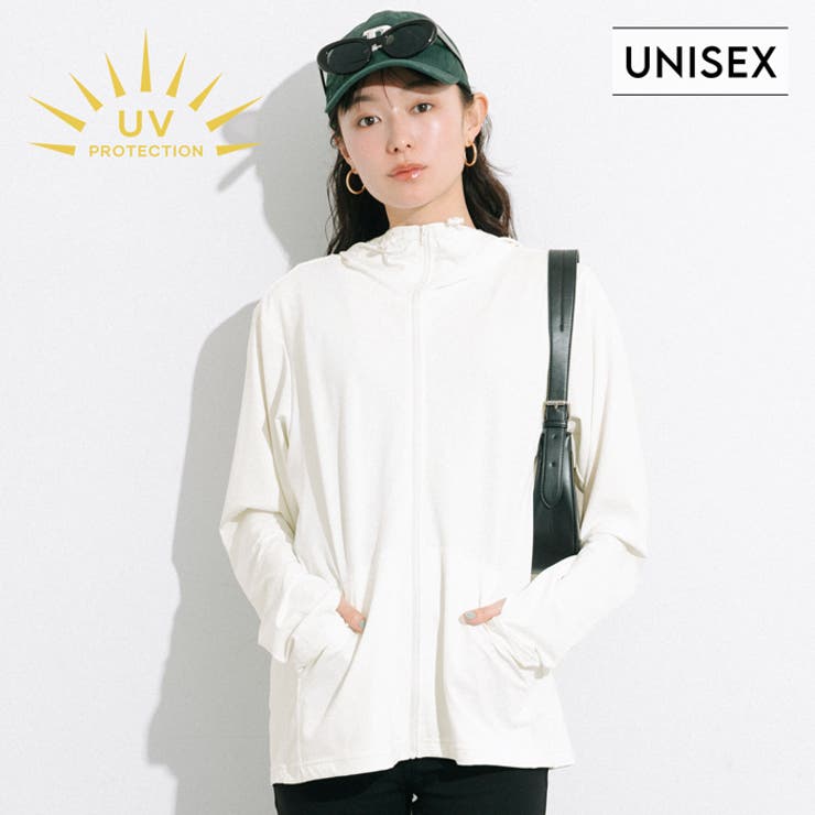 ユニセックスで使える！UVカットパーカー | coca | 詳細画像1 