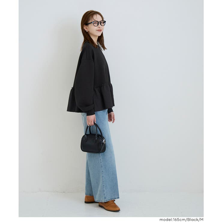 ソフトスウェットチュールドッキングトップス | coca | 詳細画像12 