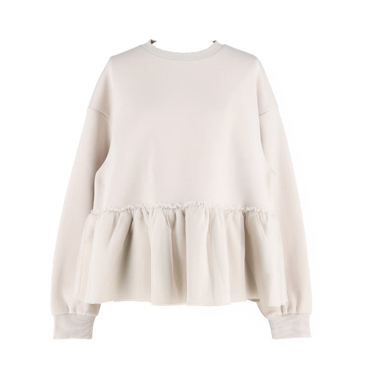 ソフトスウェットチュールドッキングトップス | coca | 詳細画像2 