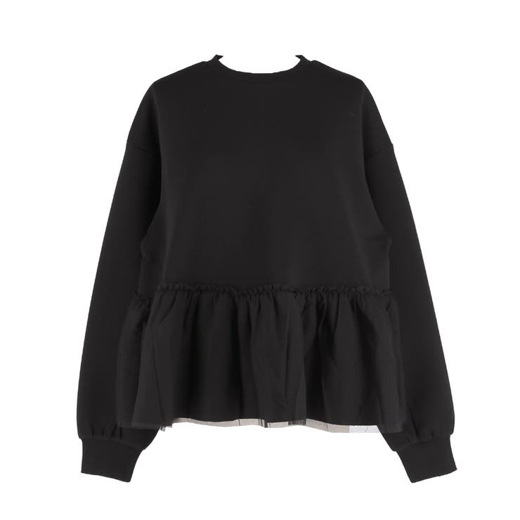 ソフトスウェットチュールドッキングトップス | coca | 詳細画像3 