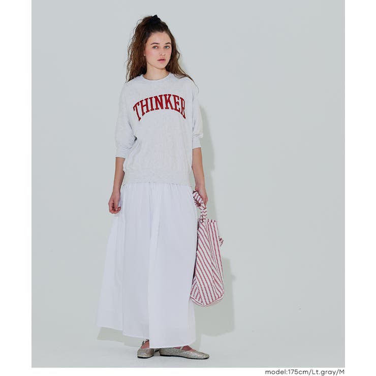 ミニ裏毛ロゴプリントスウェット | coca | 詳細画像14 