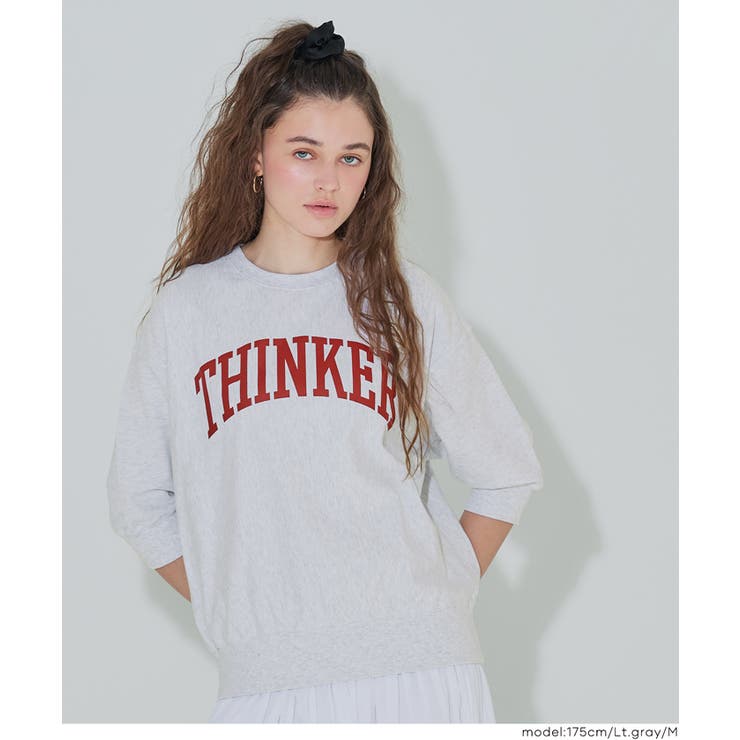 ミニ裏毛ロゴプリントスウェット | coca | 詳細画像16 