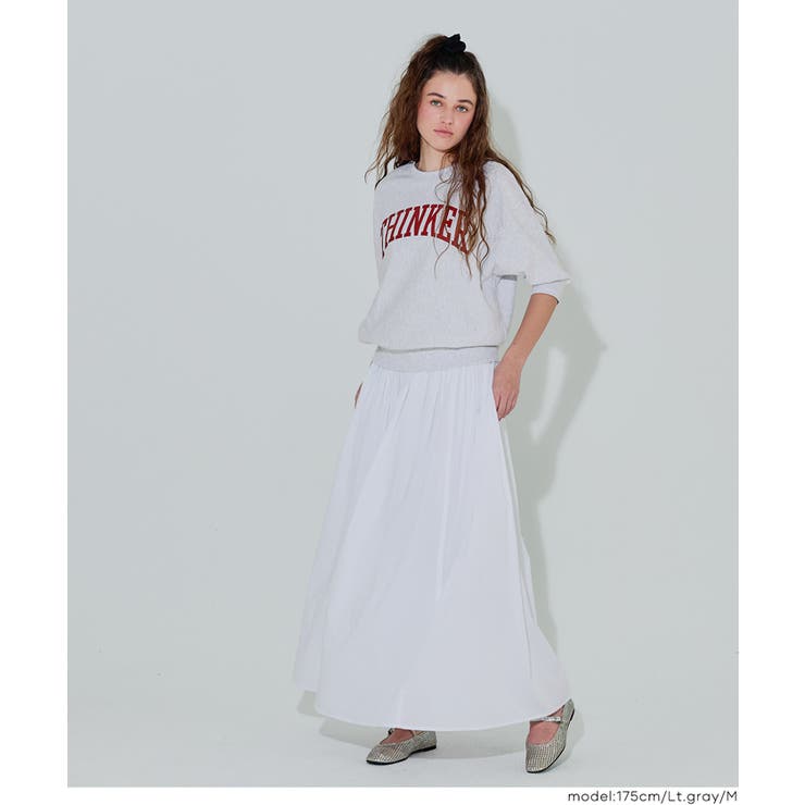 ミニ裏毛ロゴプリントスウェット | coca | 詳細画像17 