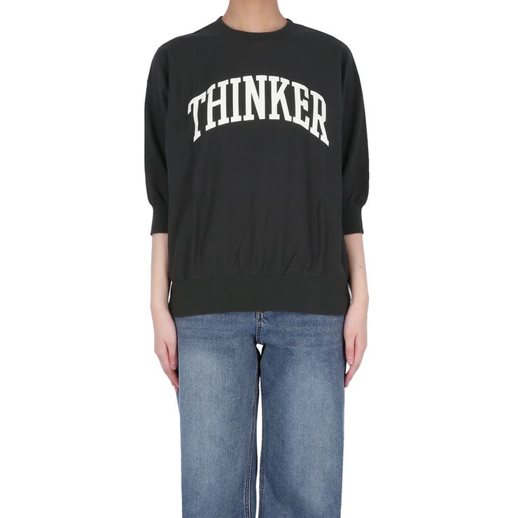 ミニ裏毛ロゴプリントスウェット | coca | 詳細画像4 