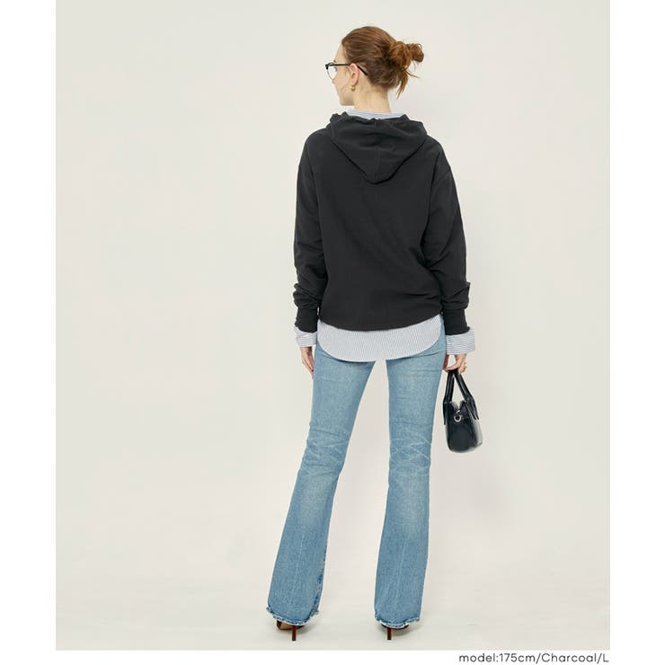 ミニ裏毛刺繍ロゴプルパーカー | coca | 詳細画像15 