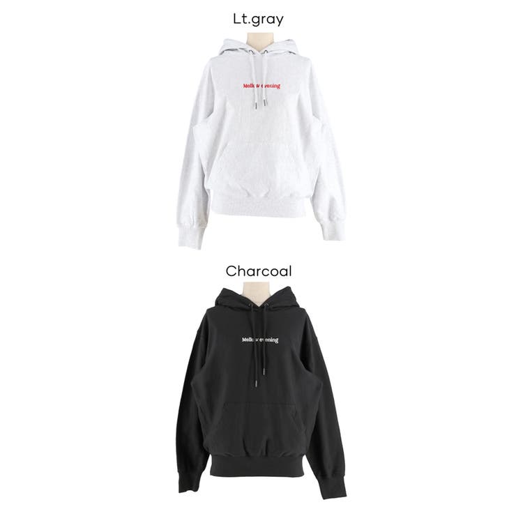 ミニ裏毛刺繍ロゴプルパーカー | coca | 詳細画像21 