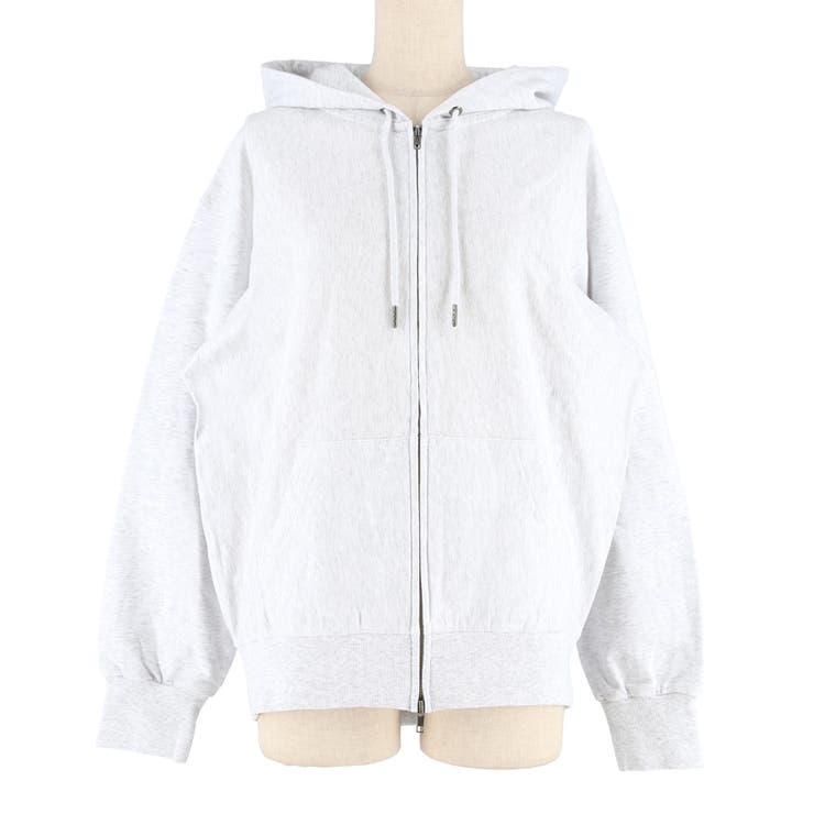 軽く羽織れて、毎日使える。ミニ裏毛ZIPパーカー | coca | 詳細画像3 