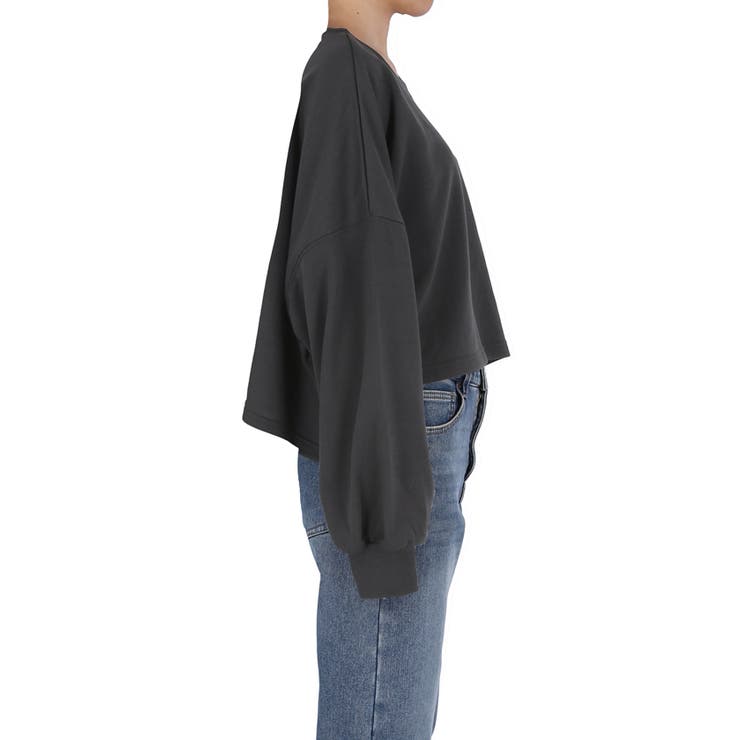 裏毛クロップドスウェット | coca | 詳細画像7 