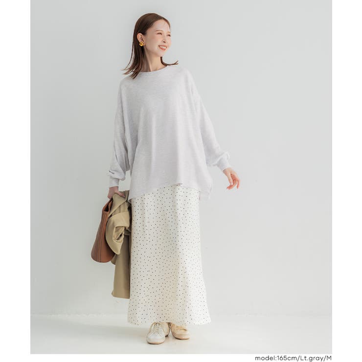 裏毛ワイドスリットスウェット | coca | 詳細画像10 